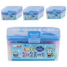 아이비스 EQ쑥쑥컬러찰흙세트 CR11041, 12세트, 블루