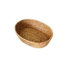 BIK 藤編橢圓高低籃 small IT CO 024, 單一顏色, 1個