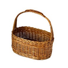 BIK 藤編玫瑰籃 大號 IT CO 068, 單一顏色, 1個