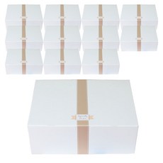 E-home Baking 堅固耐用一鍵式盒 中, 12個, 白色