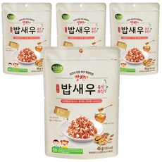 별미레 밥새우 즉석무침, 46g, 4개