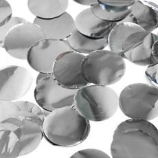 派對亮片 3入, 銀圈