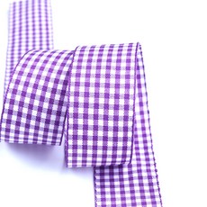 Garde Deco 禮物包裝緞帶 SY10 25mm, 紫色, 45m