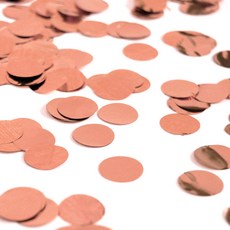 派對亮片 3入, 金屬玫瑰金圓形