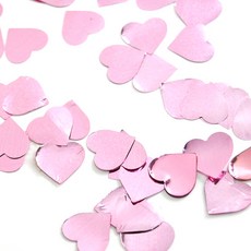 派對亮片 3入, 心粉紅色