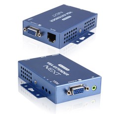 Nextu VGA RGB UTP 中繼器 距離延長器 100m, NEXT-N100VE, 1個
