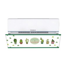 로이 쾌적 윈드커튼 에어컨바람막이 선인장, 1개