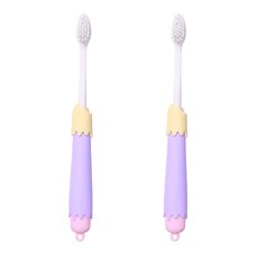 알럽홈 파스텔 소프트 칫솔 아이스크림퍼플, 1개입, 2개