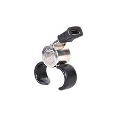 FOX40 Super Force CMG 指握口哨 9121-1418, 黑色+銀色