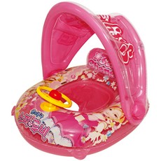 幼童遮陽游泳圈, 混色, 1個