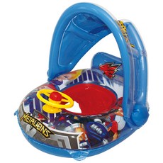 遮陽造型方向盤充氣游泳圈, 混色, 1個