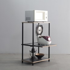소프시스 알파 폴로 3단 렌지대, 그레이 + 블랙