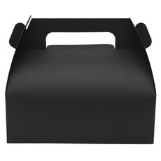 Dona&Deco Ina素面手提盒 M, 黑色, 20個