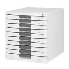 SYSmAX Newmax 文件櫃, 10層, 灰色