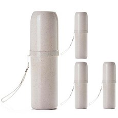 ABM 휴대용밀짚칫솔케이스