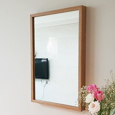 Ease Heim 凱特化妝台壁鏡 600, 橡木色