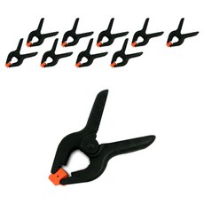 O-ON 木工用彈簧手動夾具 90mm, 10個