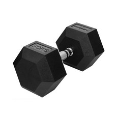 이고진 고무 육각 아령, 30kg, 1개