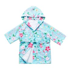 BEACHBOOM 孩童圖案印花連帽浴袍