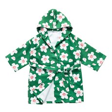 BEACHBOOM 孩童圖案印花連帽浴袍