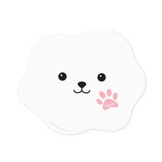 엘레컴 구루미 마우스패드 EK-MPDPN, 혼합 색상, 1개