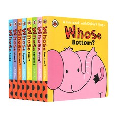 Whose... Collection - 8 Books Set Board book 8종 영국판