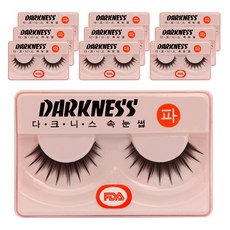 Darkness 假睫毛 pa, 單一顏色, 10個