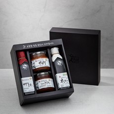 상촌식품 권기옥명인의 손맛 전통장 세트 + 쇼핑백, 매실청 210ml + 청장 200ml + 쌈장 250g + 한우볶음고추장 250g, 1세트