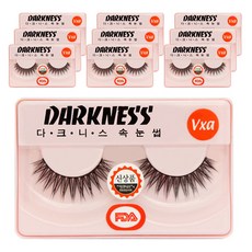 Darkness 假睫毛 Vxa, 單一顏色, 10個
