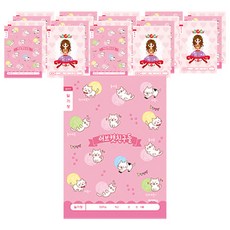 ibis 小學1-2年級日記本 寬格 女孩用 10701, 隨機出貨, 20個