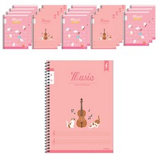 ibis 女童國小纖薄音樂簿, 隨機出貨, 20個