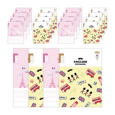 PENPIA 1000 初級皇家筆記 1-6 女生英語, 隨機發貨, 20個