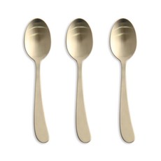 兒童湯匙組, 金色, 湯匙 3入