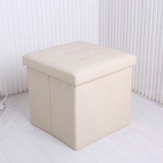 신원 맨디 수납스툴, 아이보리