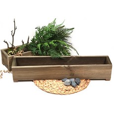 Garden in the City 防腐木花盆, 混合顏色