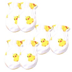 BeBeOne 小鴨圖案四季手套 3雙