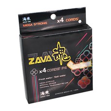 HAIDON 海東 Javahorn Dyneema PE 4股編織釣魚線 150m, 螢光粉, 1個