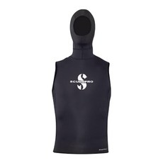 SCUBAPRO Everflex 連帽背心潛水潛水服 2.5 毫米, 黑色的