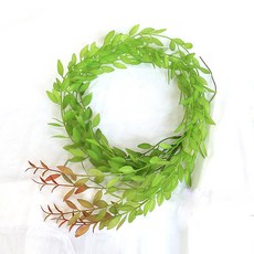 JOART 人造柳葉藤 6p, 紅色的