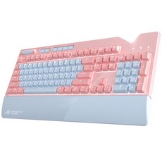 ASUS 華碩 ROG STRIX FLARE PNK LTD英文標準鍵盤, 混色, XA01, 紅軸