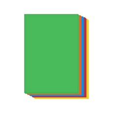 Bluemato 5色混合色紙 160g CLP009, A4, 200個