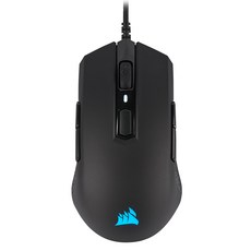 CORSAIR 海盜船 M55 RGB PRO遊戲滑鼠 RGP0086, 黑色