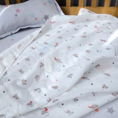 design n 雙層編織紗毯 2入, 兔子款