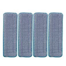 Powerslide 免觸碰超細纖維拖把布補充包, 4個