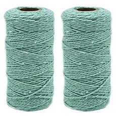 Dona&Deco彩色繩子 2入, 水藍色, 90m