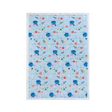 비비엔다 논슬립 인견 아기쿨매트, 블루스페이스, 1개