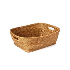 BIK 手工藝品緬甸 Ratan IT CO 022 家庭籃子小號, 1個, 單色