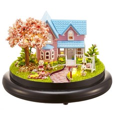 마므레 아가사 DIY 미니어처 하우스, YN05, 1개