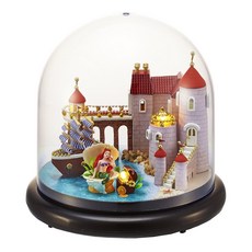 마므레 아가사 DIY 미니어처 하우스, YN06, 1개