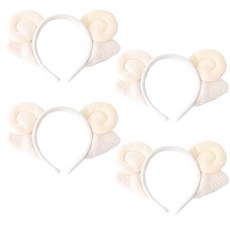 PARTYSHOW 立體羊咩咩髮箍, 混和色, 4個